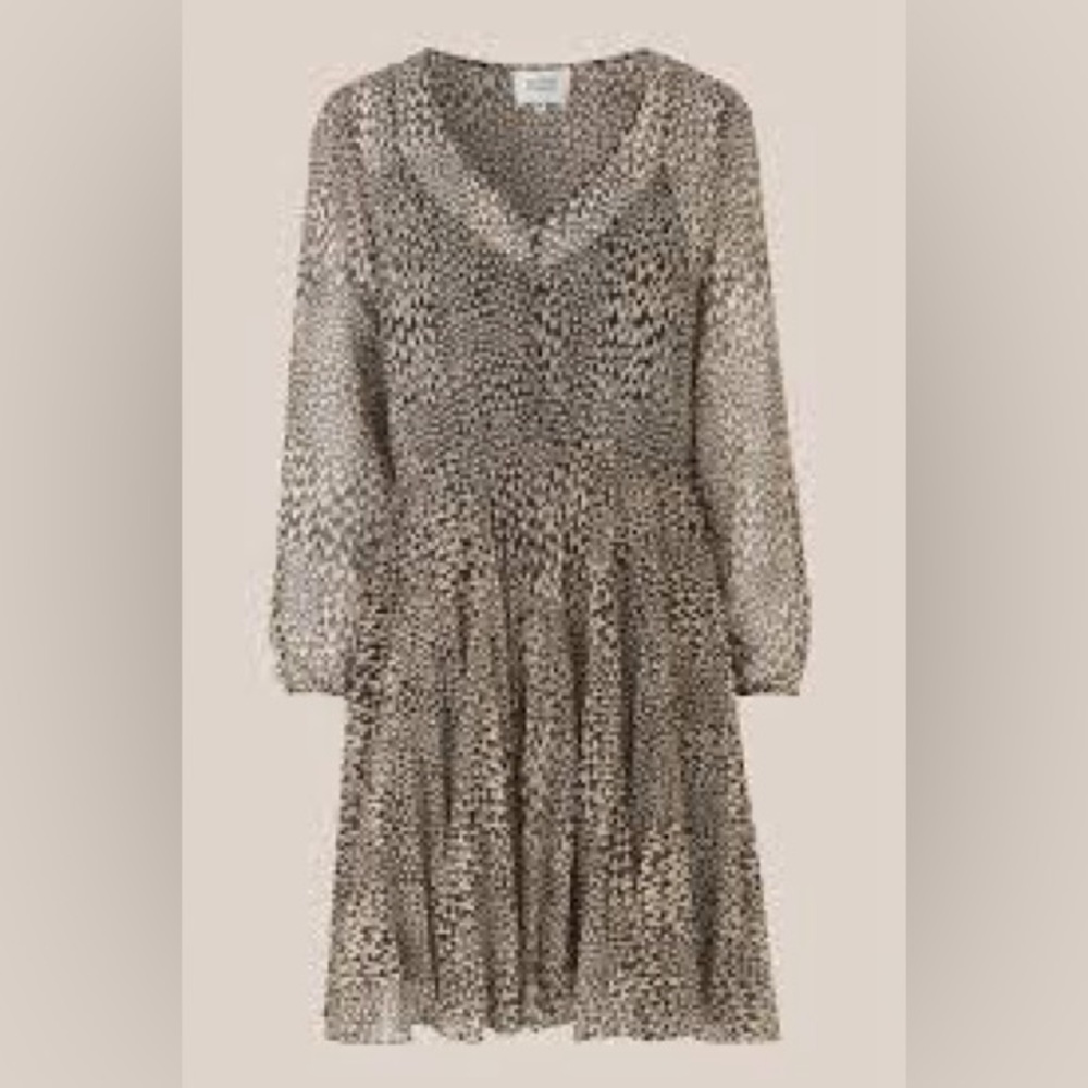 Second Female Black and White Heart Patterned Dress